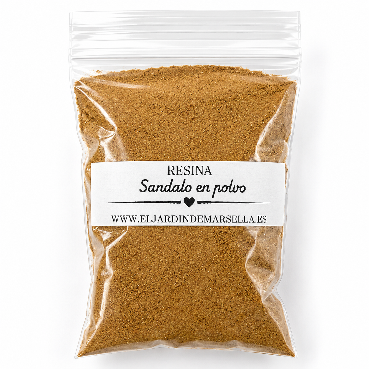 Sándalo en polvo