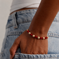 Pulsera 7 nudos y palo santo