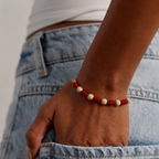 Pulsera 7 nudos y palo santo
