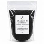 Carbón vegetal de pino en polvo | para hacer inciensos artesanos