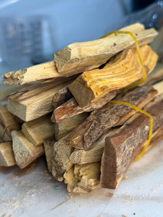 Palo santo Peruano certificado